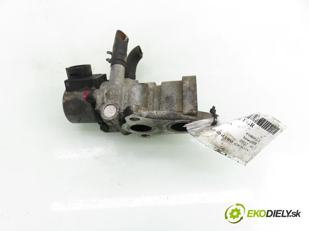 TOYOTA COROLLA Verso (ZER_, ZZE12_, R1_) MINIVAN 2005 85,00 2.0 D-4D (CUR10_) - 1CD-FTV 1995,00 VENTIL EGR 2562027090 ; 1350008110