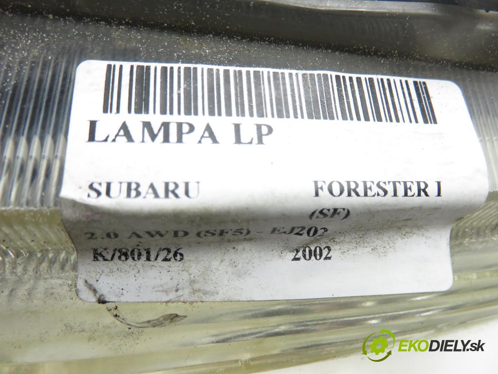 SUBARU FORESTER (SF_) KOMBI 2002 90,00 2.0 AWD (SF5) - EJ202 1994,00 světlo LP