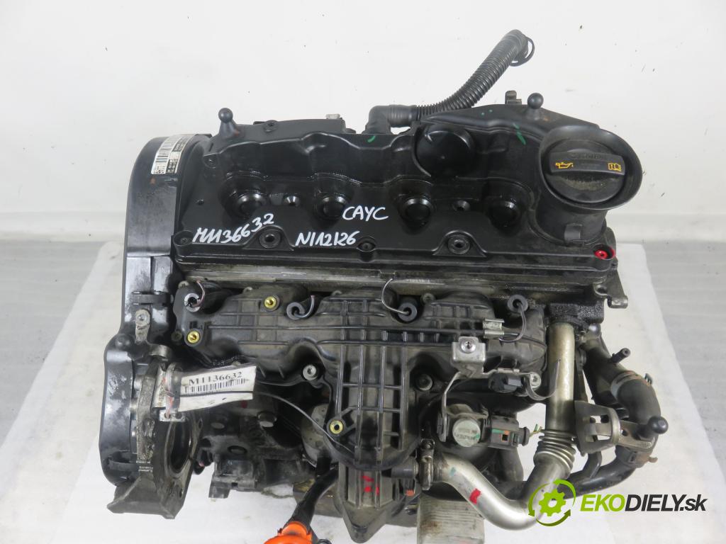 VW GOLF VI Variant (AJ5) KOMBI 2010 77,00 1.6 TDI - CAYC 1598,00 motor DIESLA CAYC