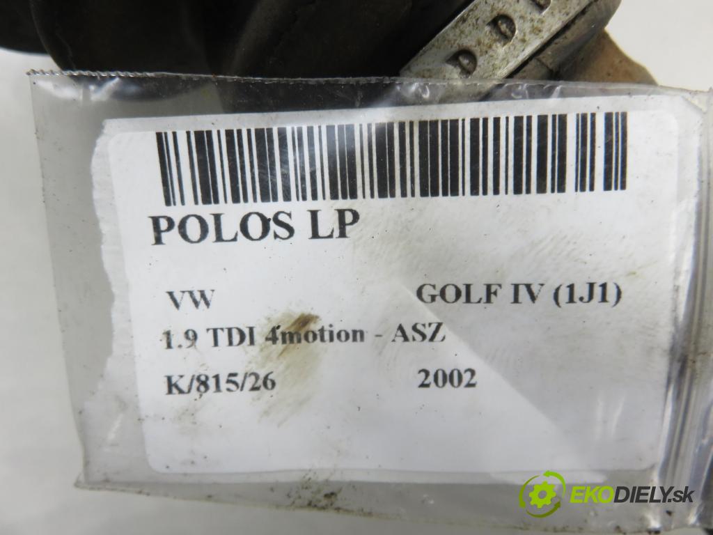 VW GOLF IV (1J1) HB 2002 96,00 1.9 TDI 4motion - ASZ 1896,00 poloos LP 