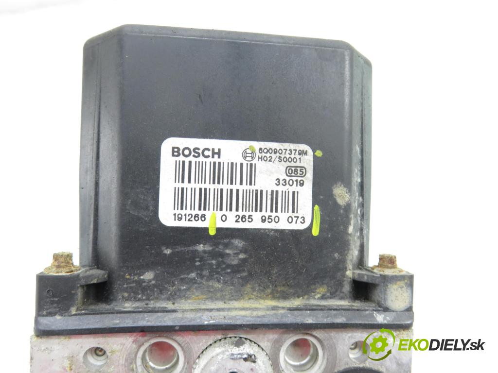 SEAT IBIZA III (6L1) HB 2005 74,00 1.4 16V - AUB 1390,00 Pumpa ABS 6Q0907379M ; 0265950073 (Pumpa ABS)
