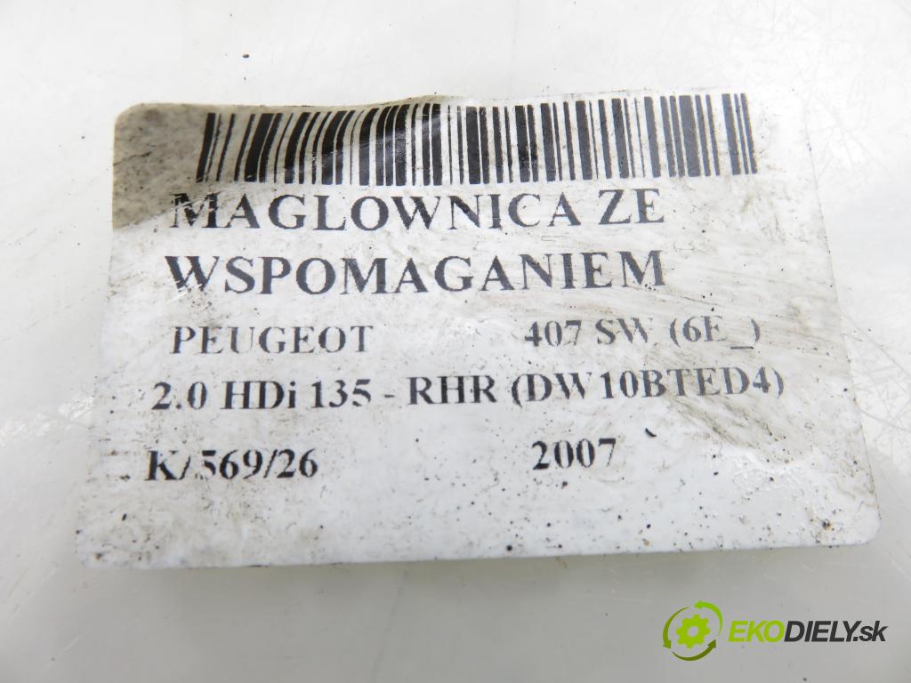 PEUGEOT 407 SW (6E_) KOMBI 2007 100,00 2.0 HDi 135 - RHR (DW10BTED4) 1997,00 řízení ZE posilovačem 6220200051C