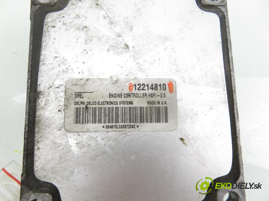 OPEL MERIVA A nadwozie wielkoprzestrzenne (MPV) (X03) HB 2003 77,00 1.6 16V 105 - Z 16 XEP 1598,00 Riadiaca jednotka Motor 12214810