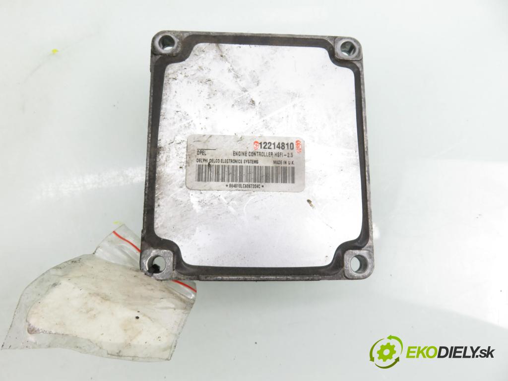OPEL MERIVA A nadwozie wielkoprzestrzenne (MPV) (X03) HB 2003 77,00 1.6 16V 105 - Z 16 XEP 1598,00 Riadiaca jednotka Motor 12214810