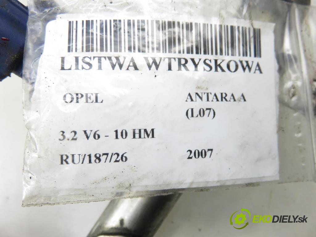 OPEL ANTARA A (L07) SUV 2007 0,00 3.2 V6 - 10 HM 3195,00 Lišta vstrekovacia 0280156300 ; 92068193 (Vstrekovacia lišta)