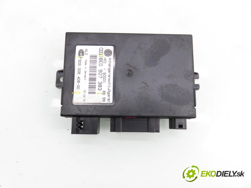 AUDI A4 (8E2, B6) SEDAN 2001 96,00 1.9 TDI PD 130 - AWX 1896,00 Riadiaca jednotka ťažného oka 8E0907383 ; 5DS00840800