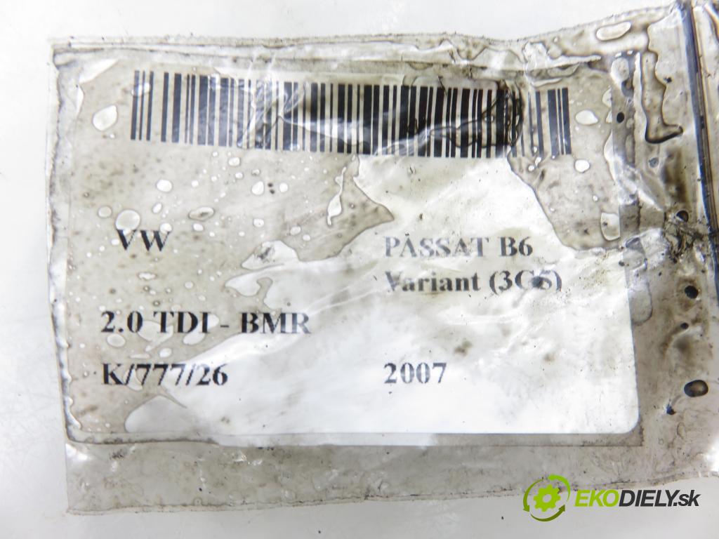 VW PASSAT B6 Variant (3C5) KOMBI 2007 125,00 2.0 TDI - BMR 1968,00 Vstrekovač 03G130073T (Vstrekovač paliva)