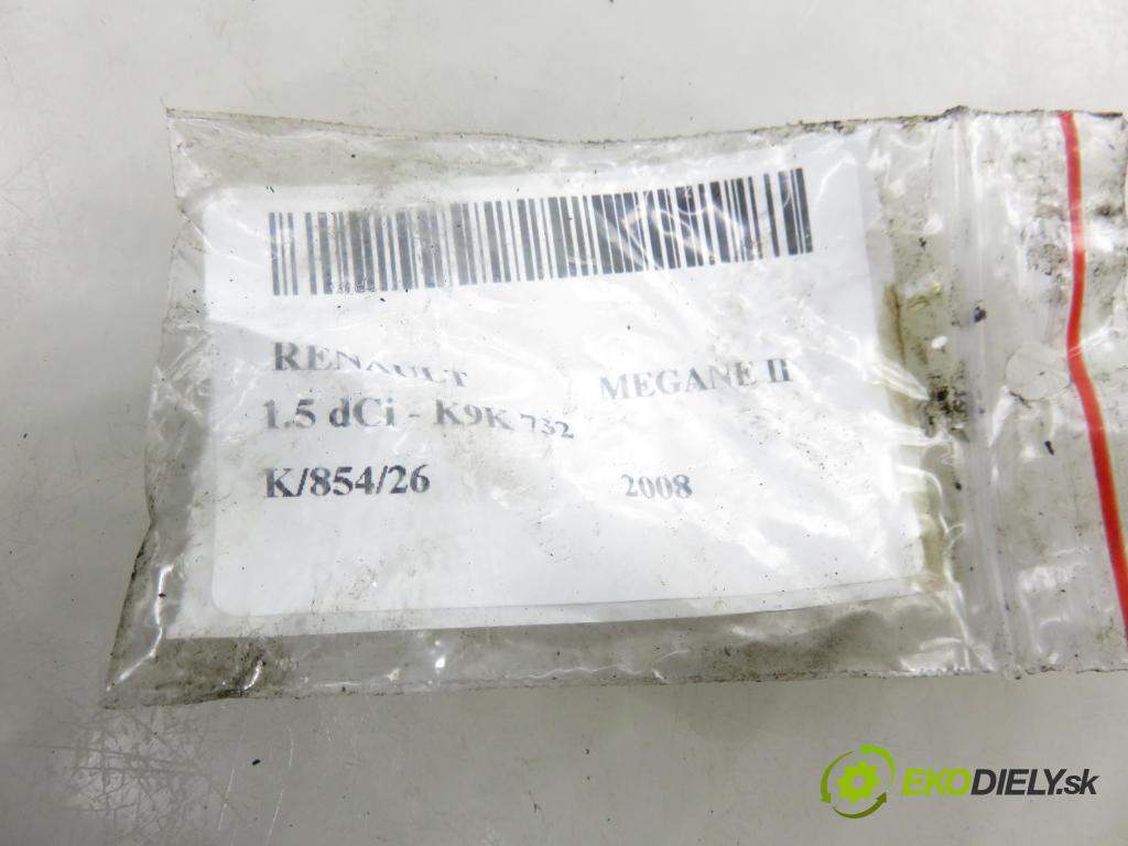 RENAULT MEGANE II (BM0/1_, CM0/1_) HB 2008 78,00 1.5 dCi - K9K 732 1461,00 vstřikovač 8200842205 ; 8200294788 (Vstřikovač paliva)
