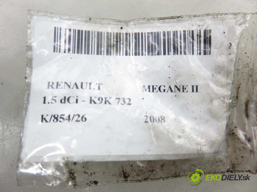 RENAULT MEGANE II (BM0/1_, CM0/1_) HB 2008 78,00 1.5 dCi - K9K 732 1461,00 vstřikovač 8200842205 ; 8200294788 (Vstřikovač paliva)