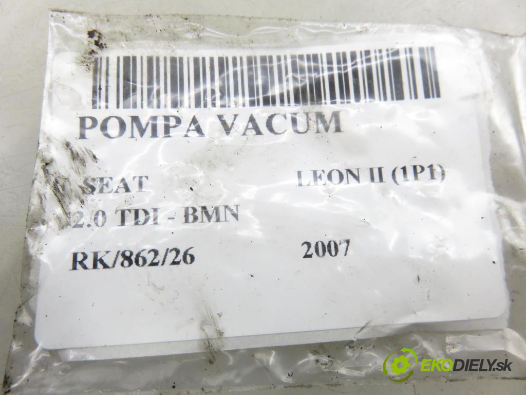 SEAT LEON (1P1) HB 2007 125,00 2.0 TDI - BMN 1968,00 pumpa vakuová 03G145209C