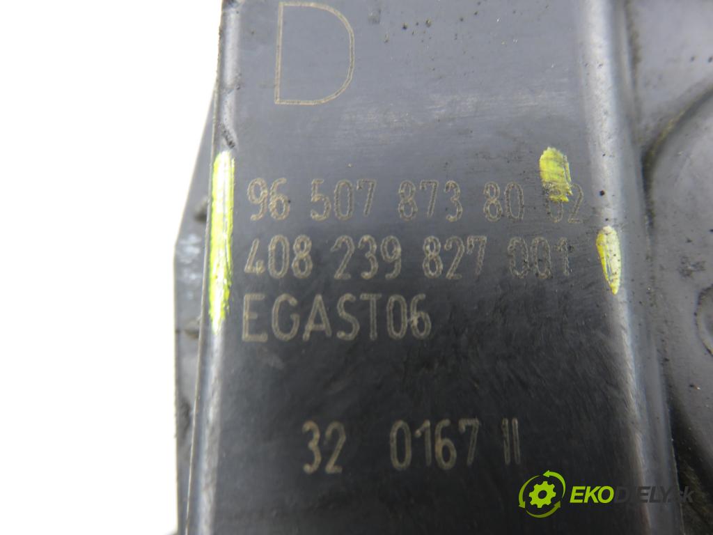 CITROEN C4 Grand Picasso I (UA_) MINIVAN 2008 92,00 1.8 i 16V - 6FY (EW7A) 1749,00 Škrtiaca klapka 9650787380 ; 408239827001 (Škrtiaca klapka)