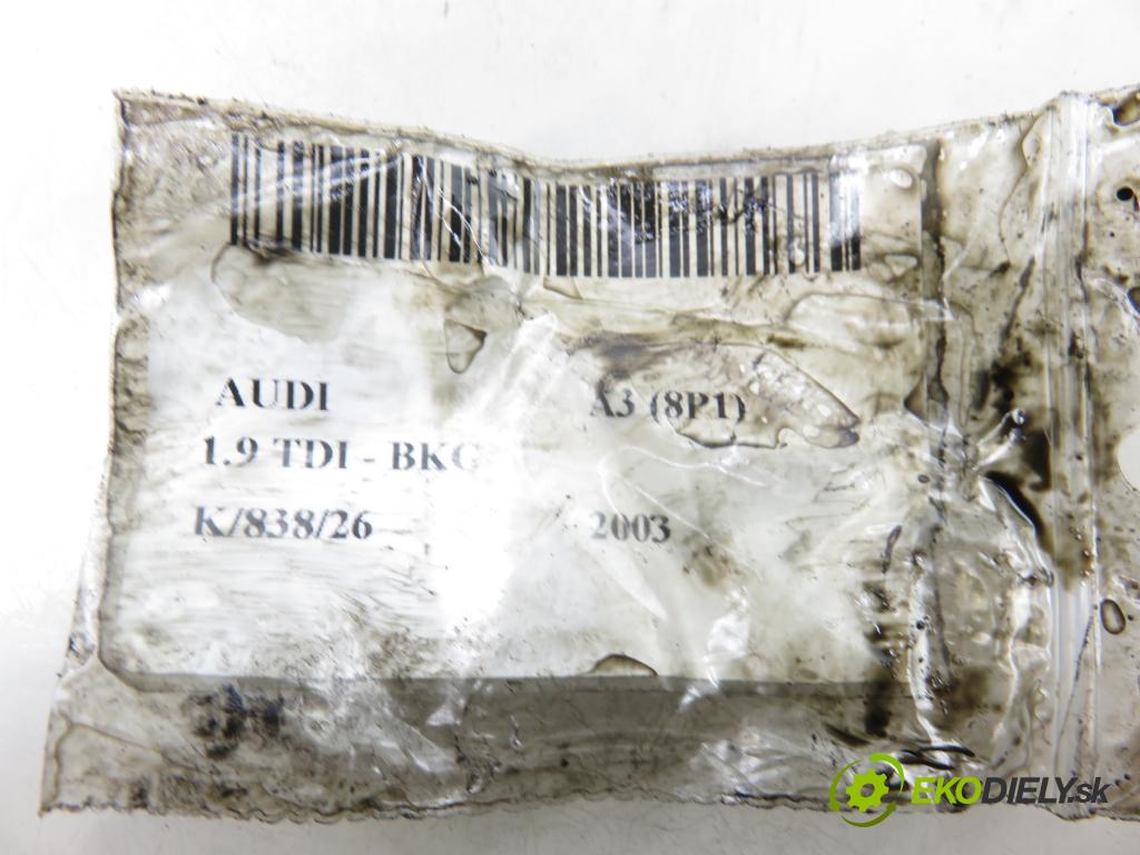 AUDI A3 (8P1) HB 2003 77,00 1.9 TDI PD 105 - BKC 1896,00 vstříkovač 038130073AG ; 0414720215 (Vstřikovač paliva)