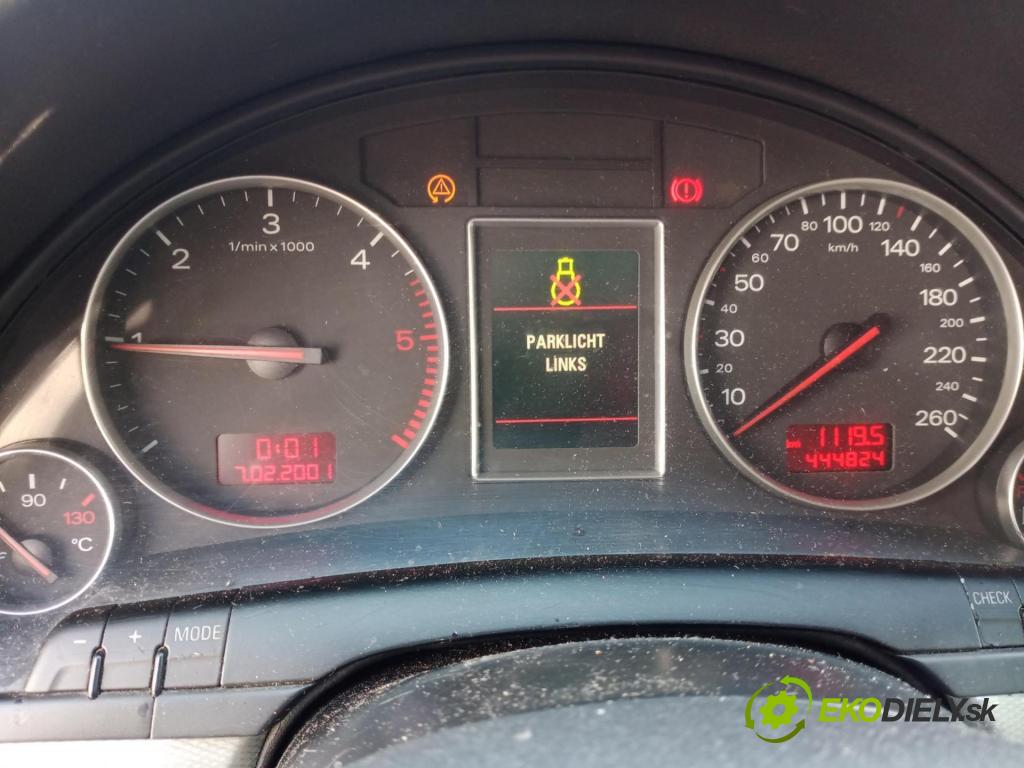 AUDI A4 (8E2, B6) SEDAN 2001 96,00 1.9 TDI - AWX 1896,00 Prístrojovka elektrický 8E0920930GX ; 0263626130