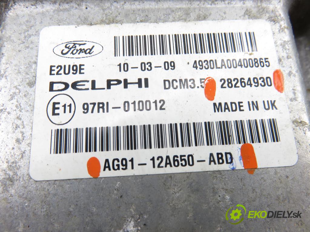 FORD S-MAX (WA6) MINIVAN 2010 103,00 2.0 TDCi - UFWA 1997,00 Riadiaca jednotka Motor AG9112A650ABD ; 28264930
