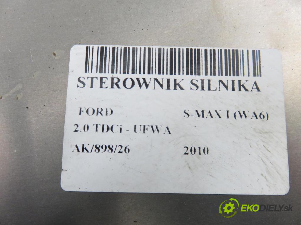 FORD S-MAX (WA6) MINIVAN 2010 103,00 2.0 TDCi - UFWA 1997,00 Riadiaca jednotka Motor AG9112A650ABD ; 28264930
