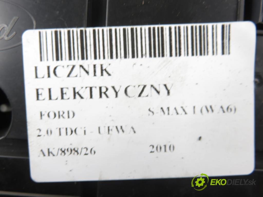 FORD S-MAX (WA6) MINIVAN 2010 103,00 2.0 TDCi - UFWA 1997,00 Prístrojovka elektrický AM2T10849DC