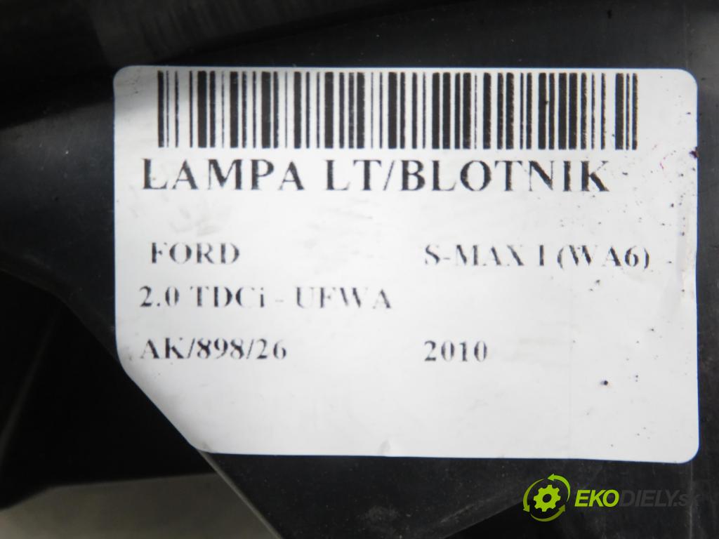FORD S-MAX (WA6) MINIVAN 2010 103,00 2.0 TDCi - UFWA 1997,00 Svetlo ľavé zadné