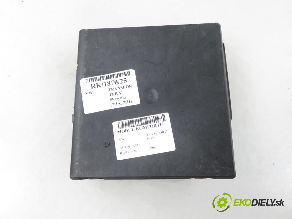 VW TRANSPORTER V Skrzynia (7HA, 7HH, 7EA, 7EH) FURGON 2006 96,00 2.5 TDI - AXD 2461,00 MODUL komfortu 7H0937049P