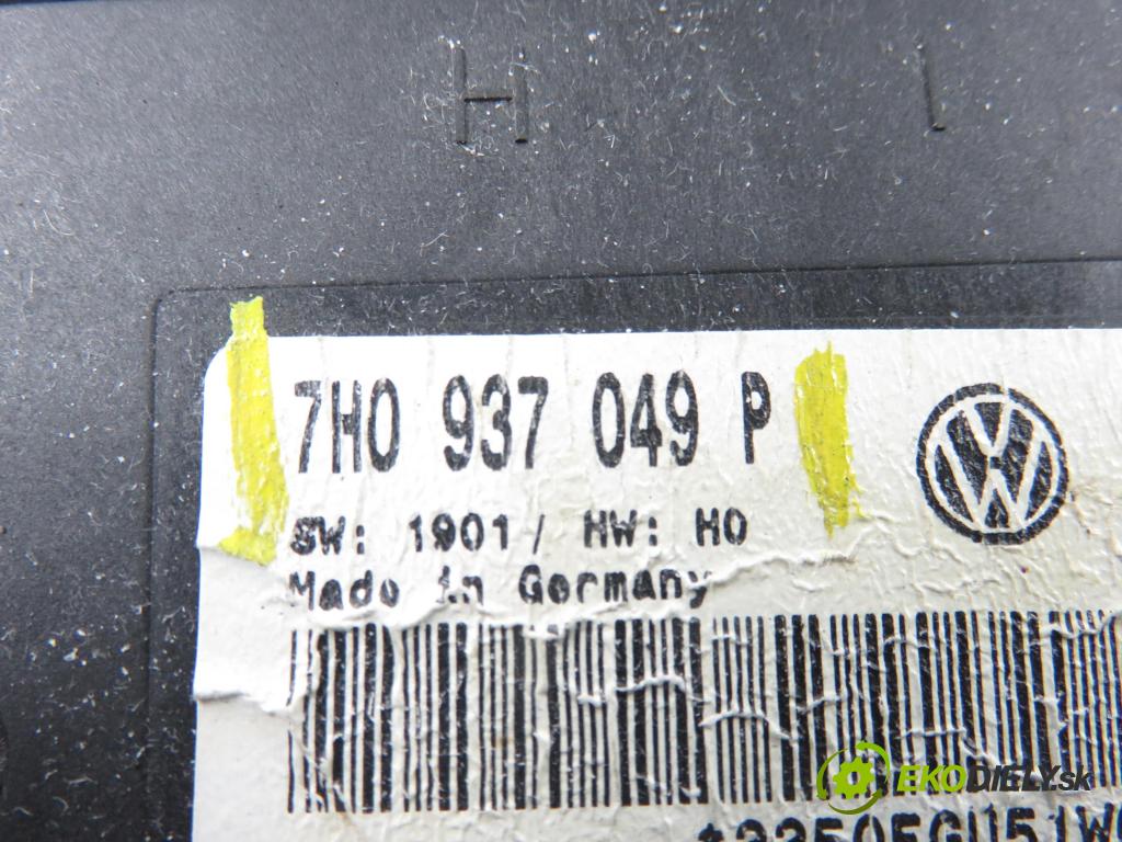 VW TRANSPORTER V Skrzynia (7HA, 7HH, 7EA, 7EH) FURGON 2006 96,00 2.5 TDI - AXD 2461,00 MODUL komfortu 7H0937049P