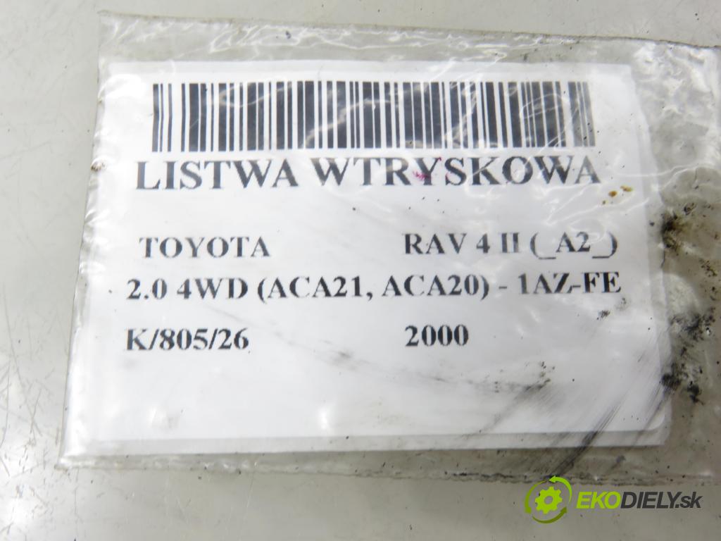 TOYOTA RAV 4 II (_A2_) SUV 2000 110,00 2.0 4WD (ACA21, ACA20) - 1AZ-FE 1998,00 Lišta vstrekovacia 2325028050 (Vstrekovacia lišta)