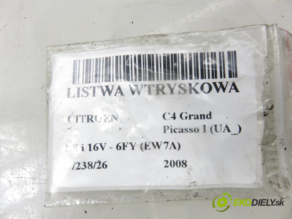 CITROEN C4 Grand Picasso I (UA_) MINIVAN 2008 92,00 1.8 i 16V - 6FY (EW7A) 1749,00 Lišta vstrekovacia 9628084680 (Vstrekovacia lišta)