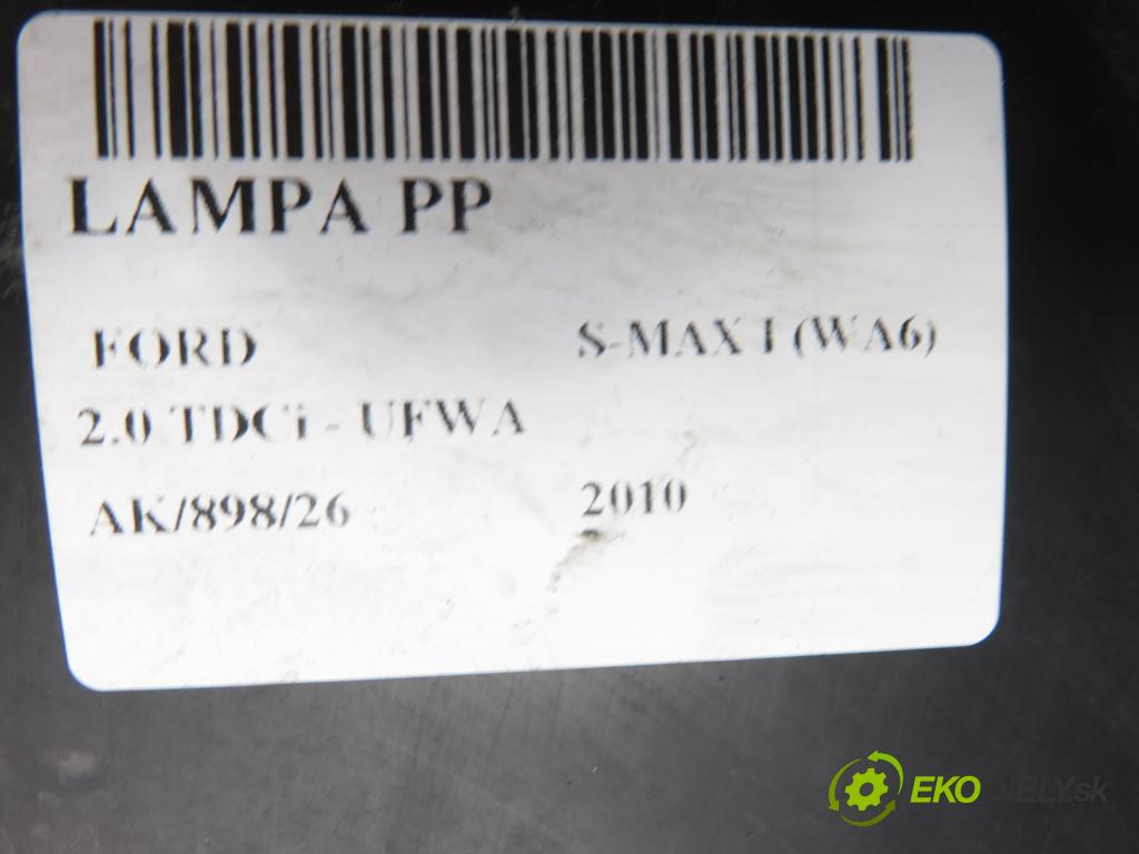 FORD S-MAX (WA6) MINIVAN 2010 103,00 2.0 TDCi - UFWA 1997,00 Svetlo PP