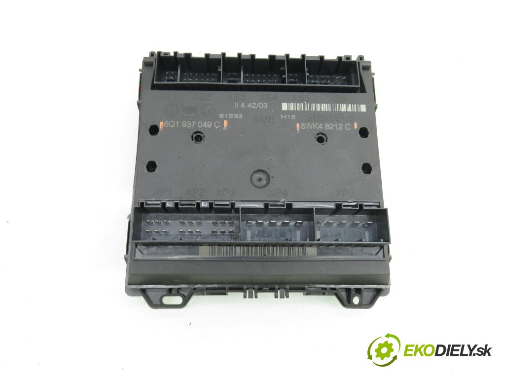 SKODA FABIA I Combi (6Y5) KOMBI 2003 74,00 1.9 TDI - ATD 1896,00 MODUL komfortu 6Q1937049C ; 5WK48212C