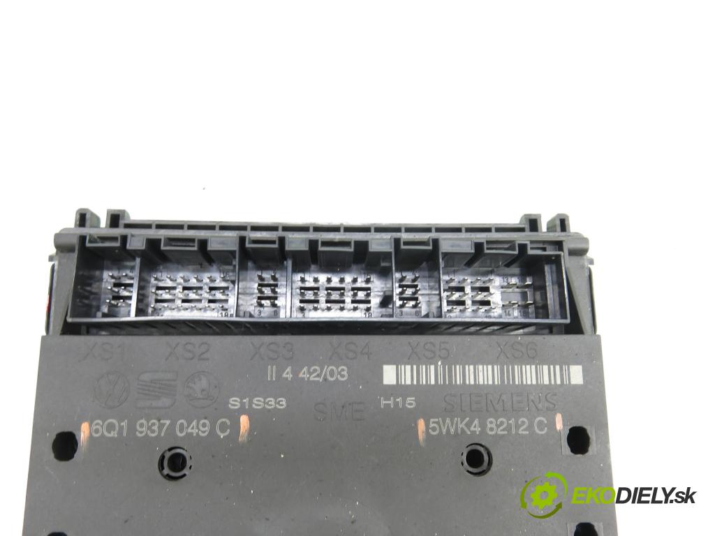 SKODA FABIA I Combi (6Y5) KOMBI 2003 74,00 1.9 TDI - ATD 1896,00 MODUL komfortu 6Q1937049C ; 5WK48212C