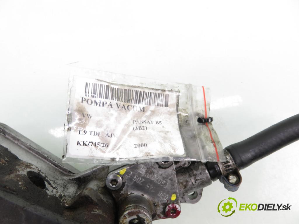 VW PASSAT B5 (3B2) SEDAN 2000 85,00 1.9 TDI - AJM 1896,00 Pumpa vákuová 038145209E