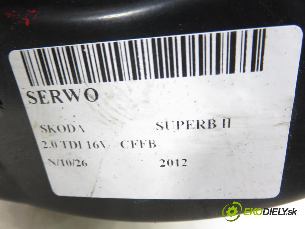 SKODA SUPERB II kombi (3T5) KOMBI 2012 103,00 2.0 TDI 16V - CFFB 1968,00 Posilovač 1K1614105CM (Servočerpadlo)