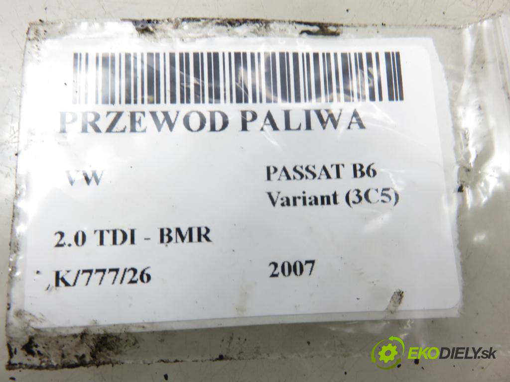 VW PASSAT B6 Variant (3C5) KOMBI 2007 125,00 2.0 TDI - BMR 1968,00 rúrka paliva