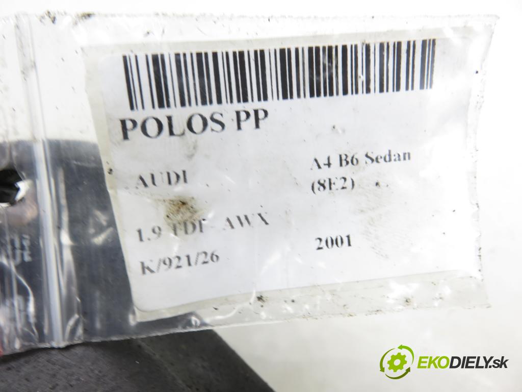 AUDI A4 (8E2, B6) SEDAN 2001 96,00 1.9 TDI PD 130 - AWX 1896,00 poloos PP 8E0407272S