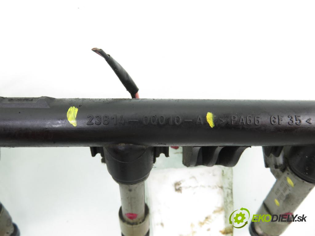 TOYOTA AYGO (_B1_) HB 2007 50,00 1.0 68 - 1KR-FE 998,00 lišta vstřikovací 232500Q010 ; 238140Q010 ; 238140Q010A (Vstřikovací lišta)