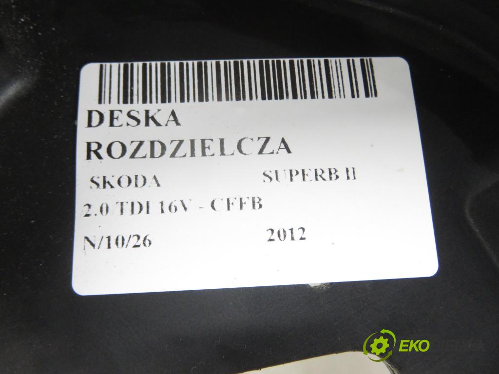 SKODA SUPERB II kombi (3T5) KOMBI 2012 103,00 2.0 TDI 16V - CFFB 1968,00 palubovka