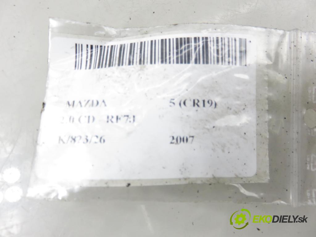 MAZDA 5 (CR19) MINIVAN 2007 105,00 2.0 MZR-CD 143 - RF7J 1998,00 rúrky VSTREKOVAČE: