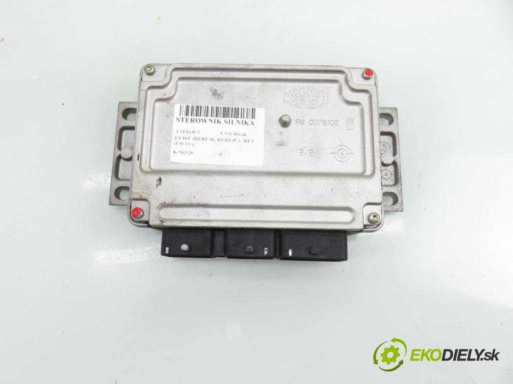 CITROEN C5 II Break (RE_) KOMBI 2005 103,00 2.0 16V (RERFJB, RERFJC) - RFJ (EW10A) 1997,00 Riadiaca jednotka Motor 9655660280 ; 9653962780 ; IAW6LPB