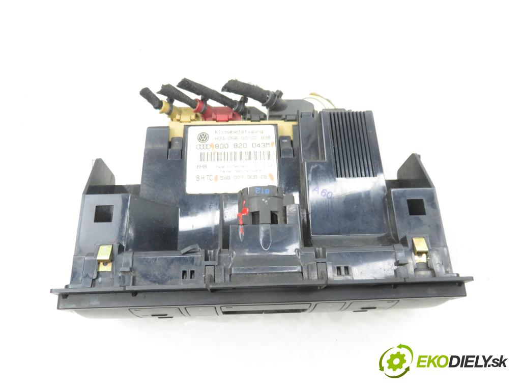 AUDI A4 Avant (8D5, B5) KOMBI 2001 85,00 1.9 TDI - AJM 1896,00 Panel kúrenia KLIMATRONIK 8D0820043M ; 5HB00790805