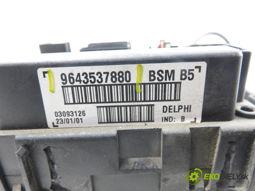 PEUGEOT 307 (3A/C) HB 2002 66,00 2.0 HDi 90 - RHY (DW10TD) 1997,00 MODUL BSM 9643537880