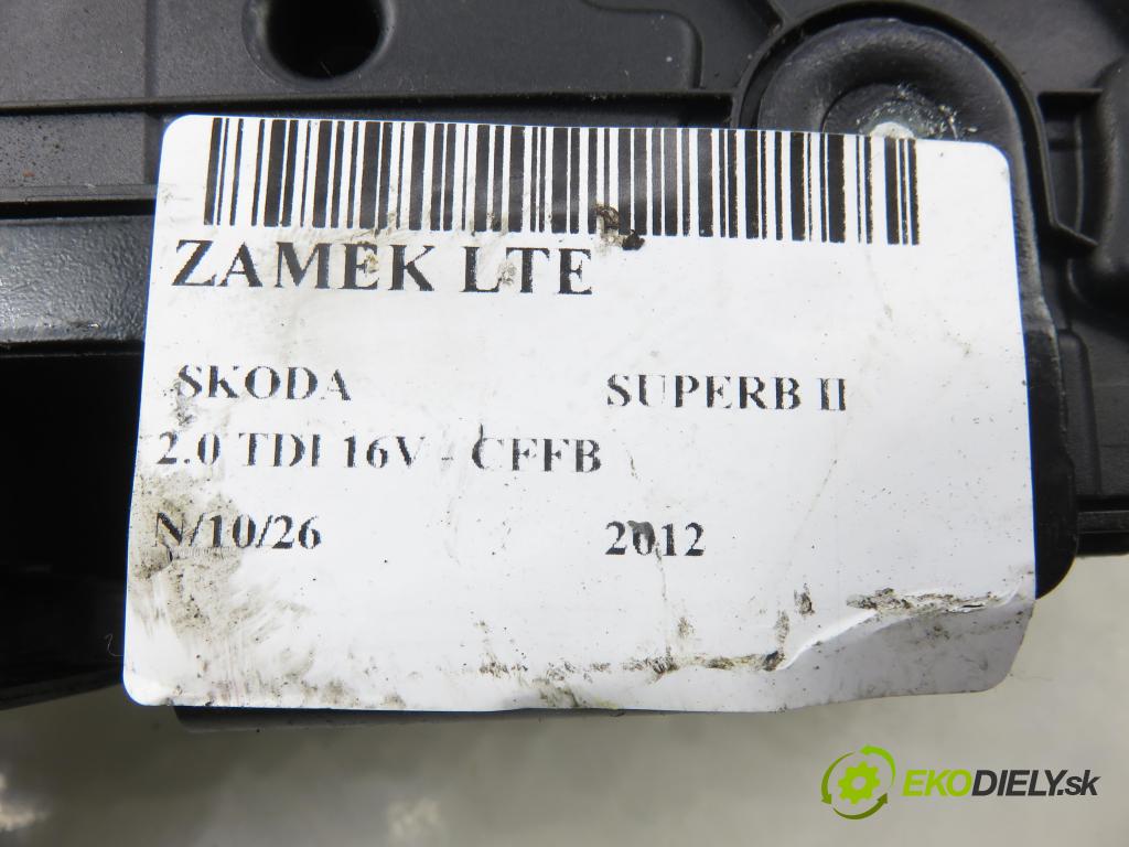 SKODA SUPERB II kombi (3T5) KOMBI 2012 103,00 2.0 TDI 16V - CFFB 1968,00 zámok 5N0839015G