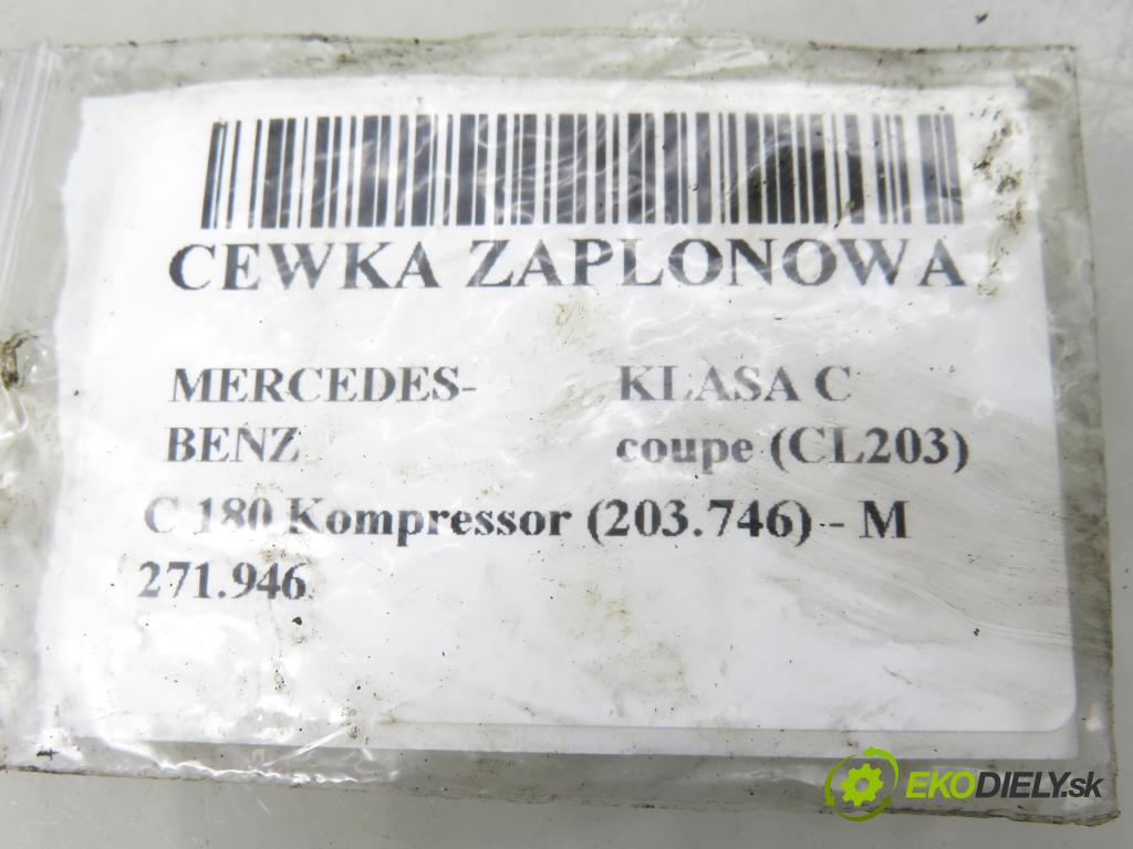 MERCEDES-BENZ KLASA C coupe (CL203) COUPE 2003 105,00 1.8 C 180 Kompressor 143 - M 271.946 1796,00 Cievka zapaľovacia 0001501580 ; 0040100042