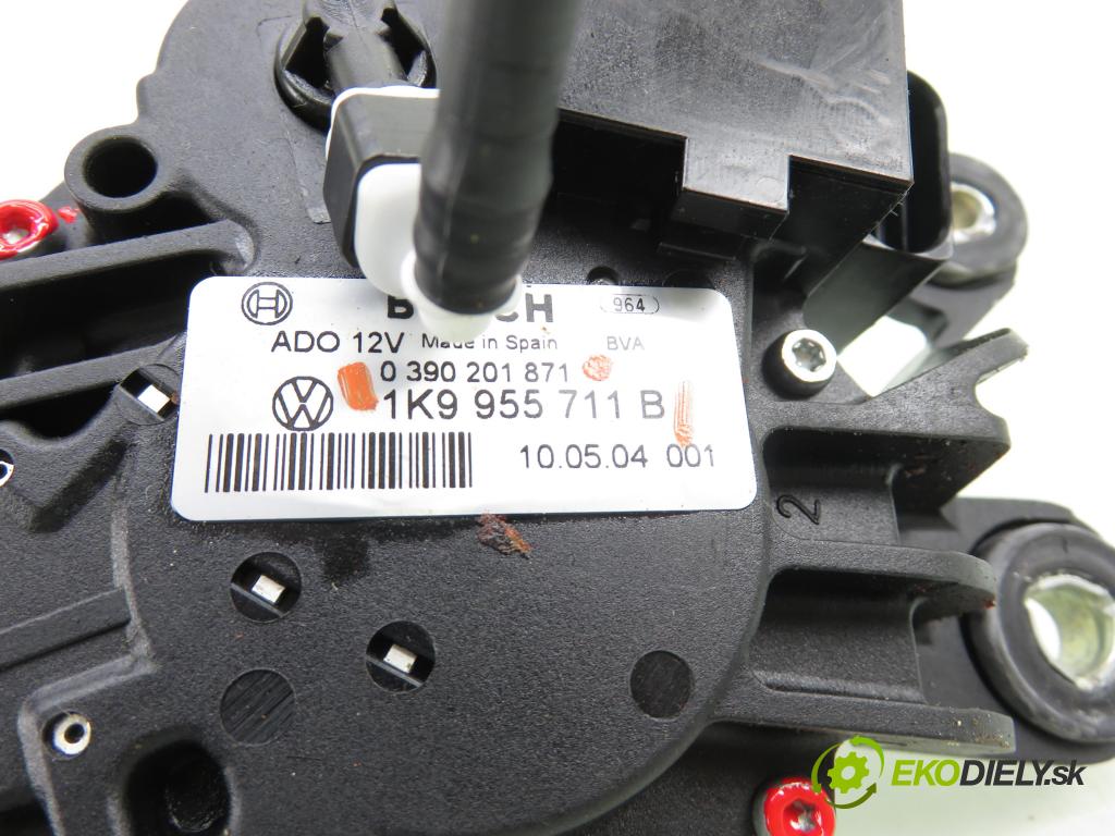 VW GOLF VI Variant (AJ5) KOMBI 2010 77,00 1.6 TDI - CAYC 1598,00 Motorček stierače zadné 0390201871 ; 1K9955711B