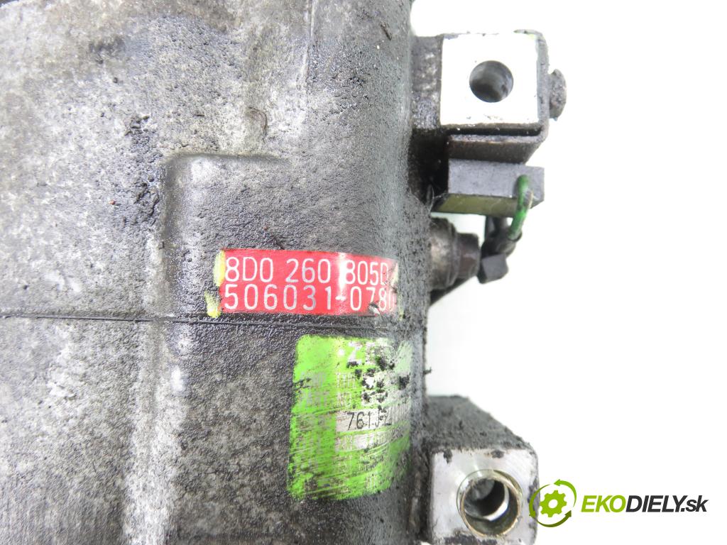 VW PASSAT B5 Variant (3B5) KOMBI 1997 74,00 1.6 - ADP 1595,00 KOMPRESOR: klimatizace 8D02608050D ; 5060310780 (Kompresor klimatizace)