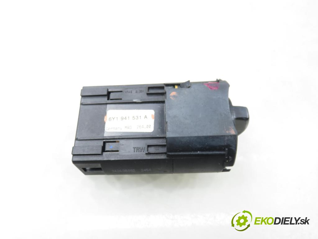 SKODA FABIA I Combi (6Y5) KOMBI 2003 74,00 1.9 TDI - ATD 1896,00 prepínač svetlá 6Y1941531A