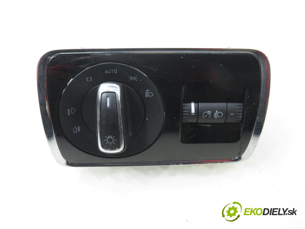 SKODA SUPERB II kombi (3T5) KOMBI 2012 103,00 2.0 TDI 16V - CFFB 1968,00 prepínač svetlá 3T0941431B