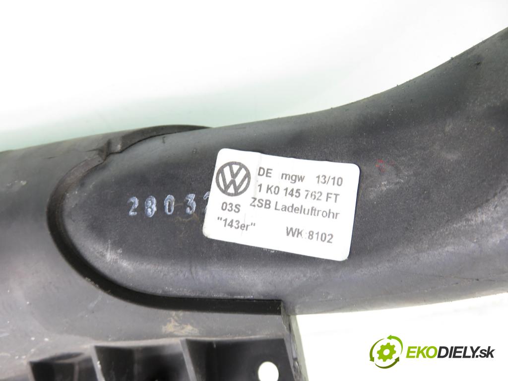 VW GOLF VI Variant (AJ5) KOMBI 2010 77,00 1.6 TDI - CAYC 1598,00 Rúra intercoolera turba 1K0145840AA