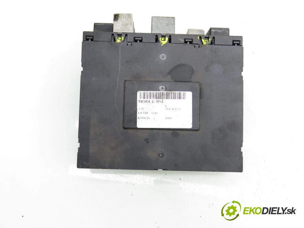 VW TOURAN (1T1, 1T2) MINIVAN 2003 74,00 1.9 TDI - AVQ 1896,00 MODUL BSI 1K0937049F