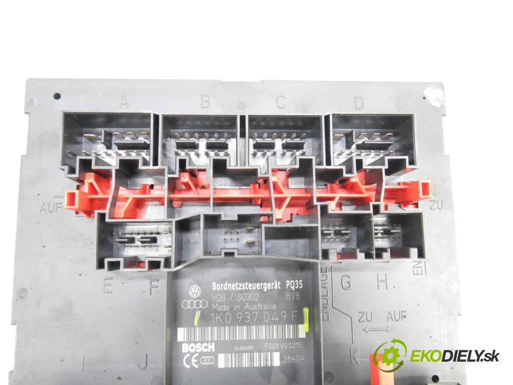 VW TOURAN (1T1, 1T2) MINIVAN 2003 74,00 1.9 TDI - AVQ 1896,00 MODUL BSI 1K0937049F