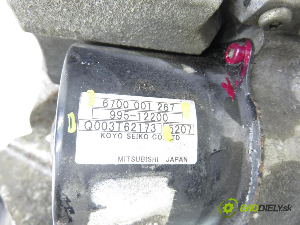 MERCEDES-BENZ KLASA A (W169) MINIVAN 2005 70,00 A 160 (169.031, 169.331) - M 266.920 1498,00 Riadenie ZE riadením 6700001267 ; Q003T62173