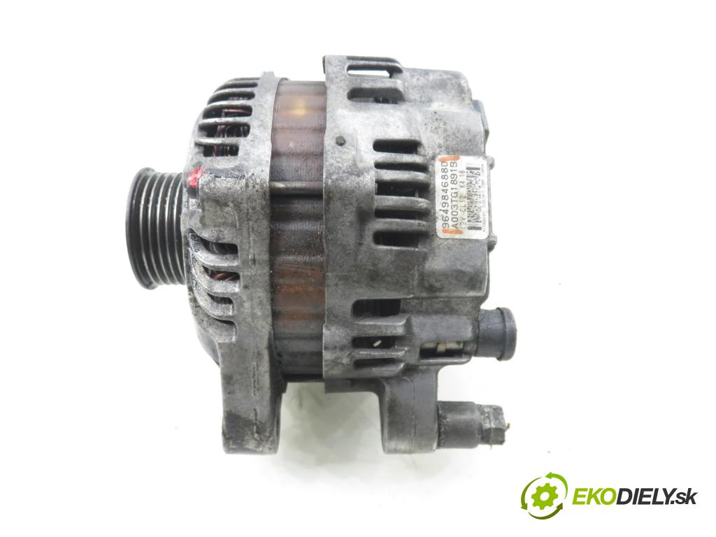 CITROEN C5 II Break (RE_) KOMBI 2005 103,00 2.0 16V (RERFJB, RERFJC) - 140 RFJ (EW10A) 1997,00 Alternátor 9649846880 ; A003TG1891B (Alternátor)
