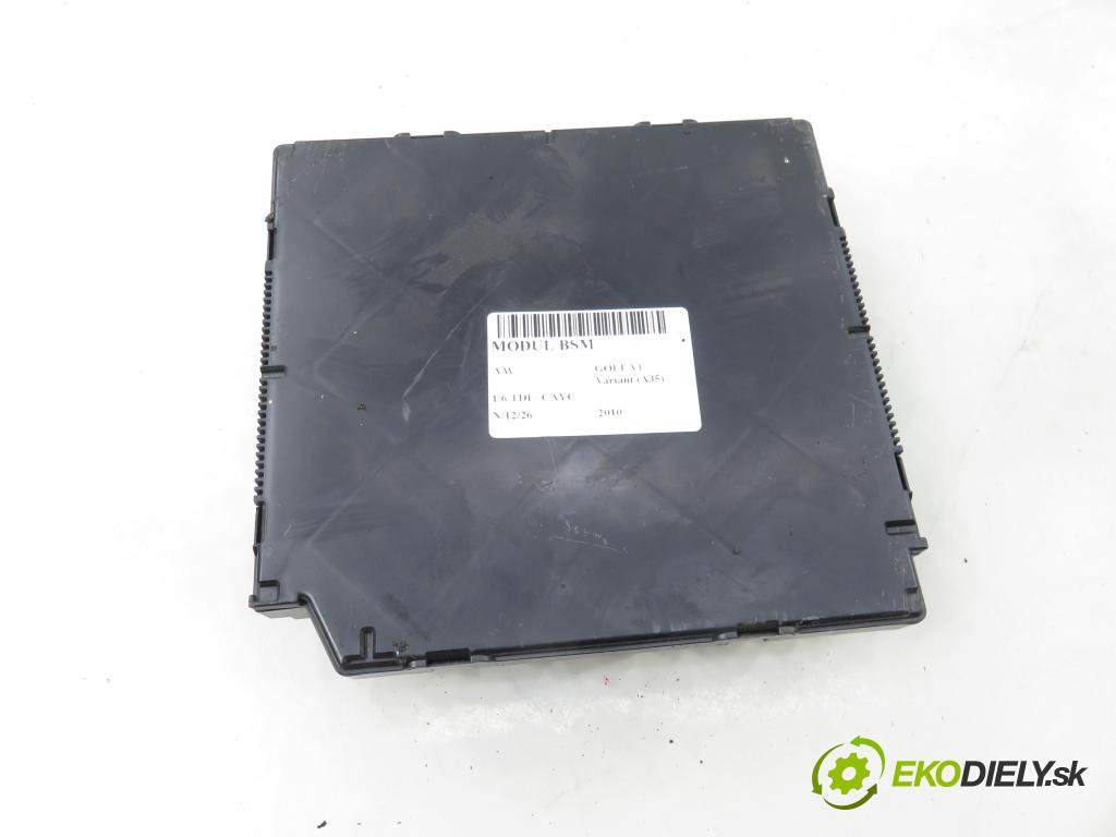 VW GOLF VI Variant (AJ5) KOMBI 2010 77,00 1.6 TDI - CAYC 1598,00 MODUL BCM 5WK50296 ; 5K0937086F